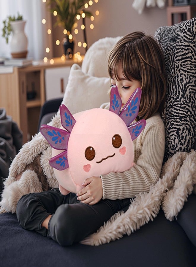 Mewaii Axolotl Plush, Cute Pink Axolotl Stuffed Animal, Soft Plushies Cuddle Pillow, Anime Plushie Doll, Cute Stuff Toys Gift for Girls, Boys and Males (8 Inch) - Image 4
